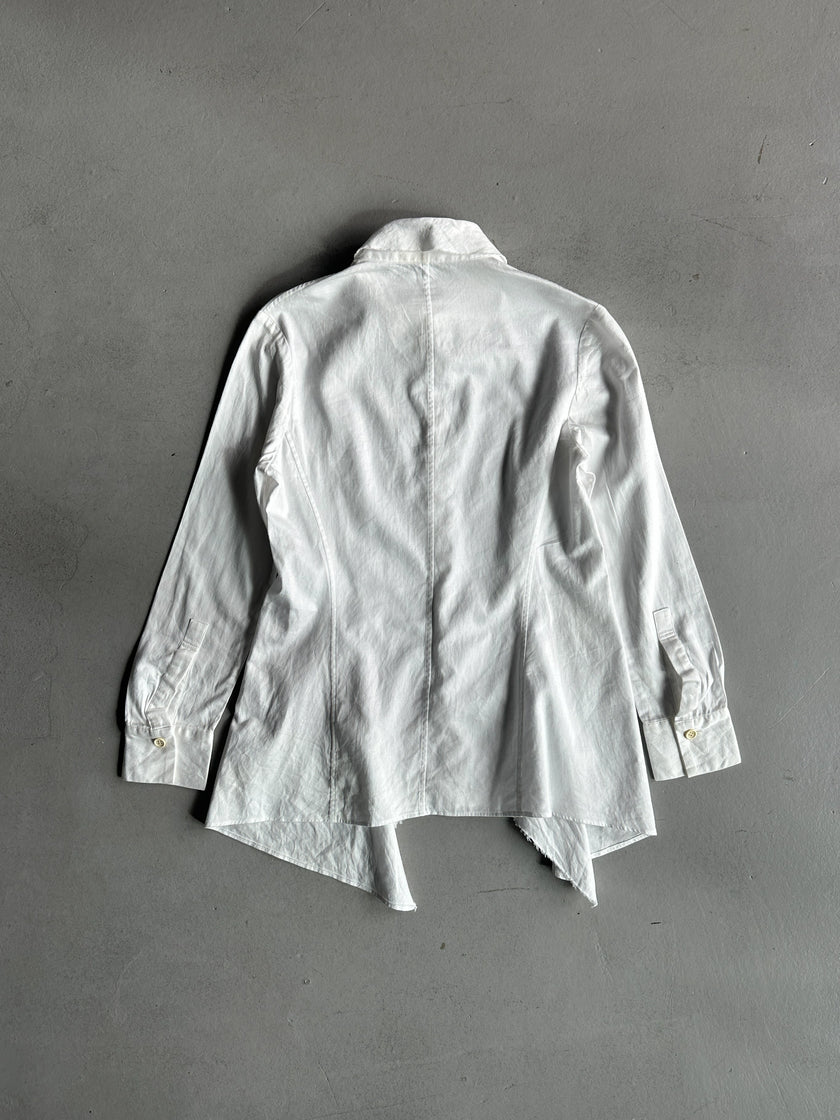 YOHJI YAMAMOTO NOIR - S/S 2009 ASYMMETRICAL SHIRT