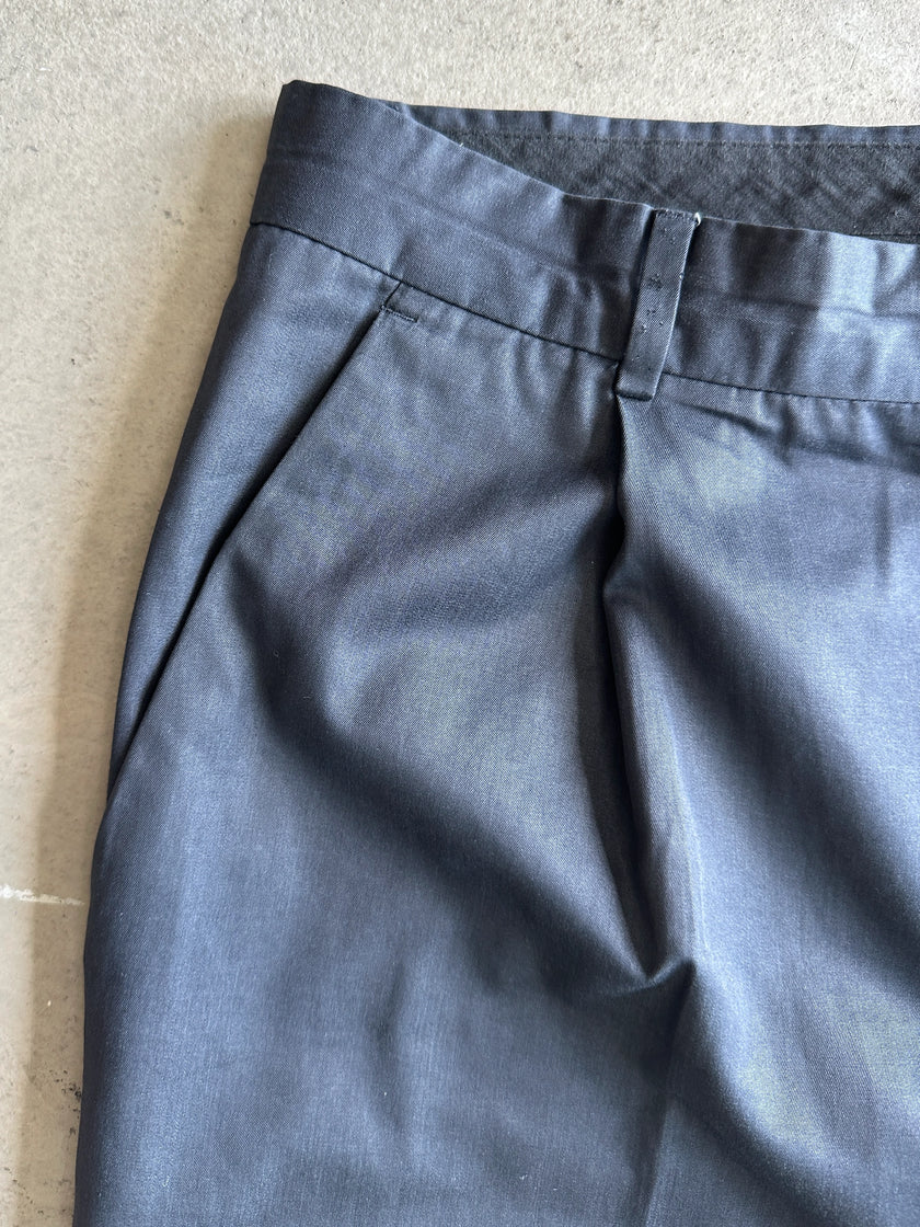 VERSUS VERSACE - 1990s FRONT PLEATS TAILORED TROUSERS