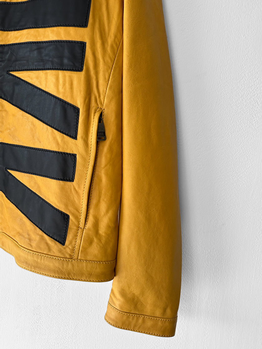 DIRK BIKKEMBERGS - S/S 2015 LEATHER BIKER JACKET