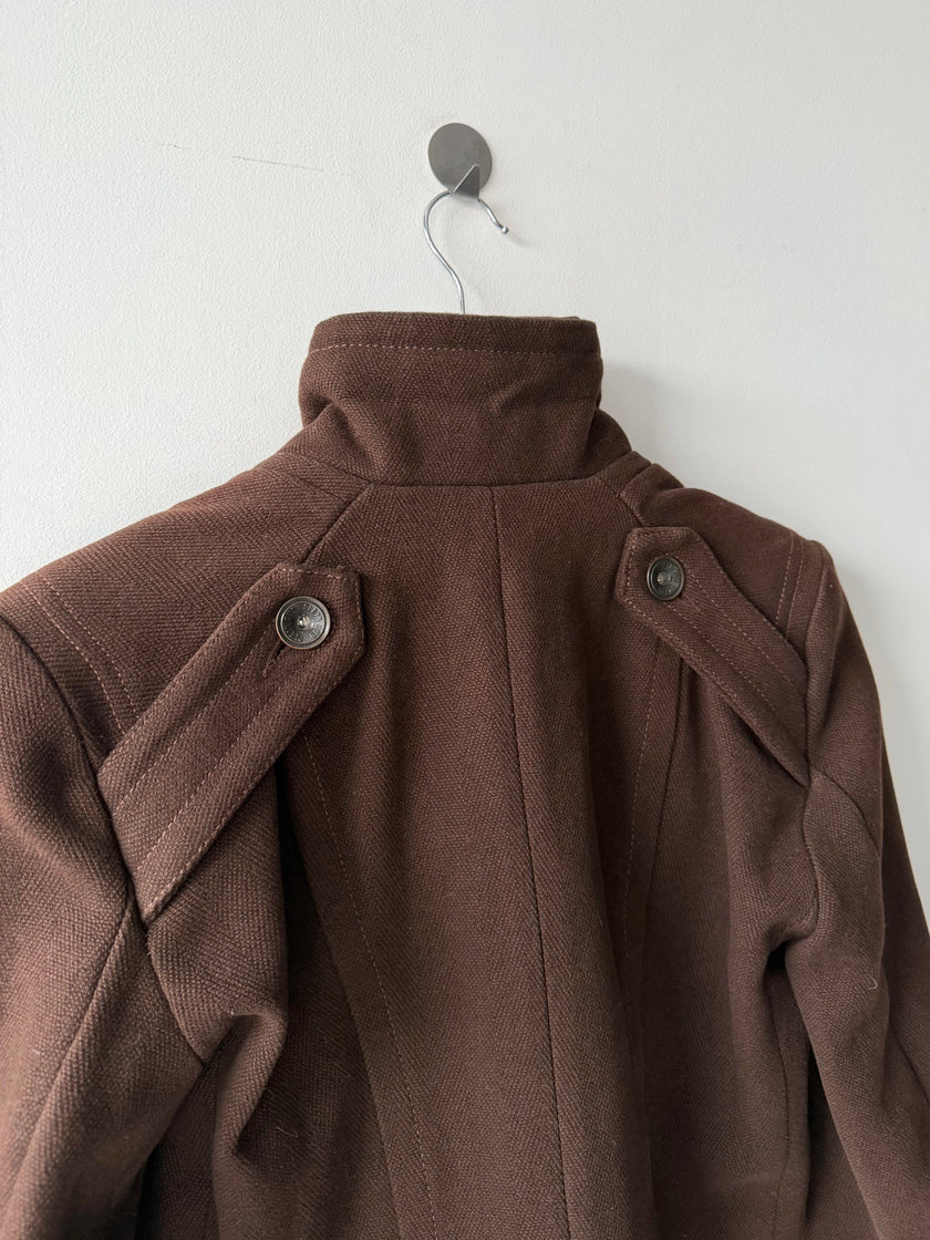 PLEIN SUD - early 2000s CROP FIT MAJORETTE JACKET