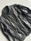 1980s DOUBLE LAYER LEATHER BIKER JACKET