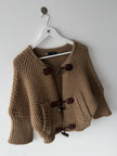 DSQUARED2 - F/W 2010 CHUNKY KNIT BOXY FIT CARDIGAN WITH TOGGLE CLOSURES