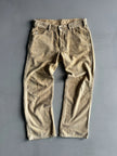 DIESEL - 2000s TEXTURED CORDUROY RELAXED FIT TROUSERS