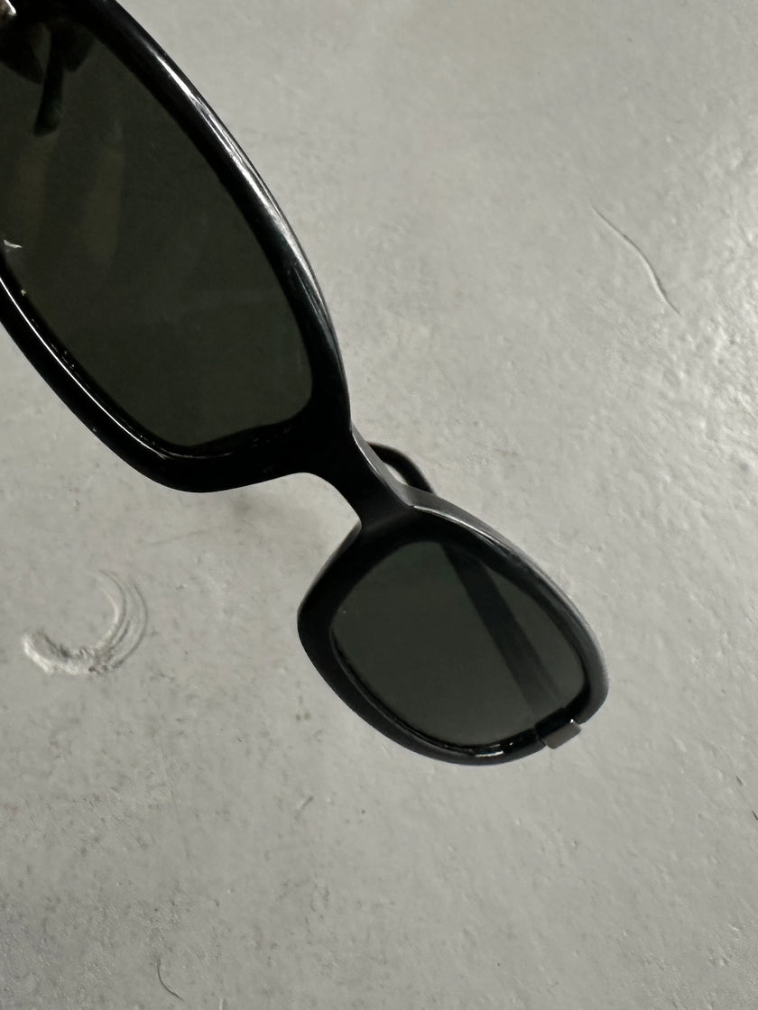 MOSCHINO - 1990s SLIM RECTANGULAR SUNGLASSES