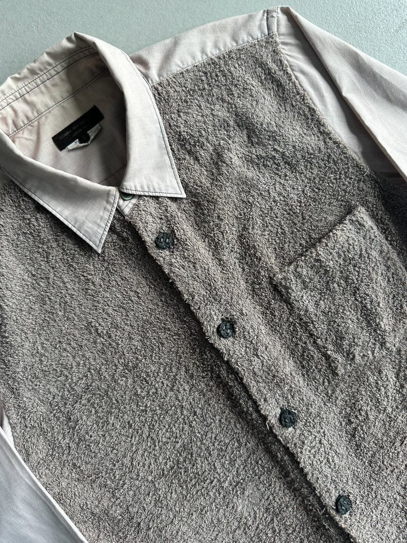 COMME DES GARÇONS HOMME PLUS - S/S 2013 TERRY CLOTH FRONT SHIRT