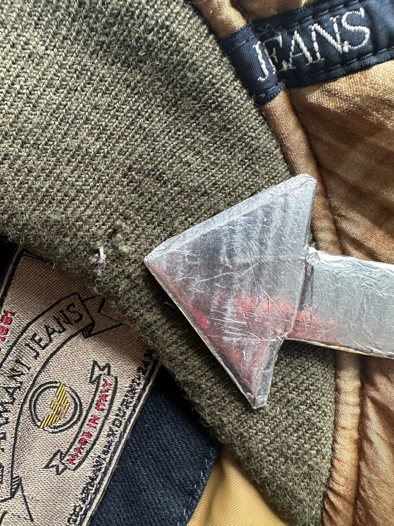 ARMANI JEANS - F/W 1988 STONE WASHED BOMBER JACKET