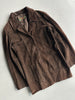 KATHARINE HAMNETT - 1990s STRAIGHT FIT SUEDE JACKET