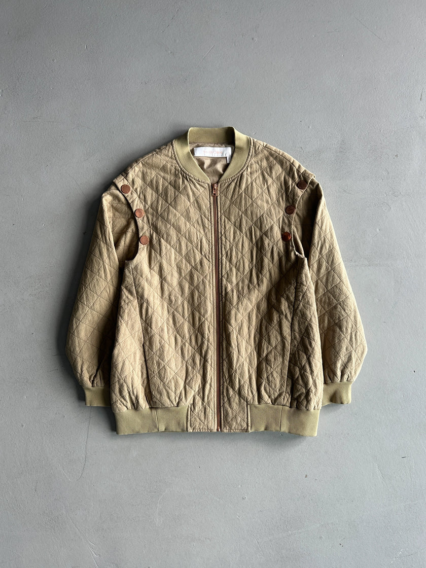 SEE BY CHLOÉ BY PHOEBE PHILO - S/S 2 IN 1 QUILTED VEST JACKET