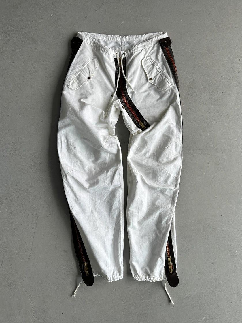 DSQUARED2 - S/S 2002 ZIPPED LEG CARGO TROUSERS