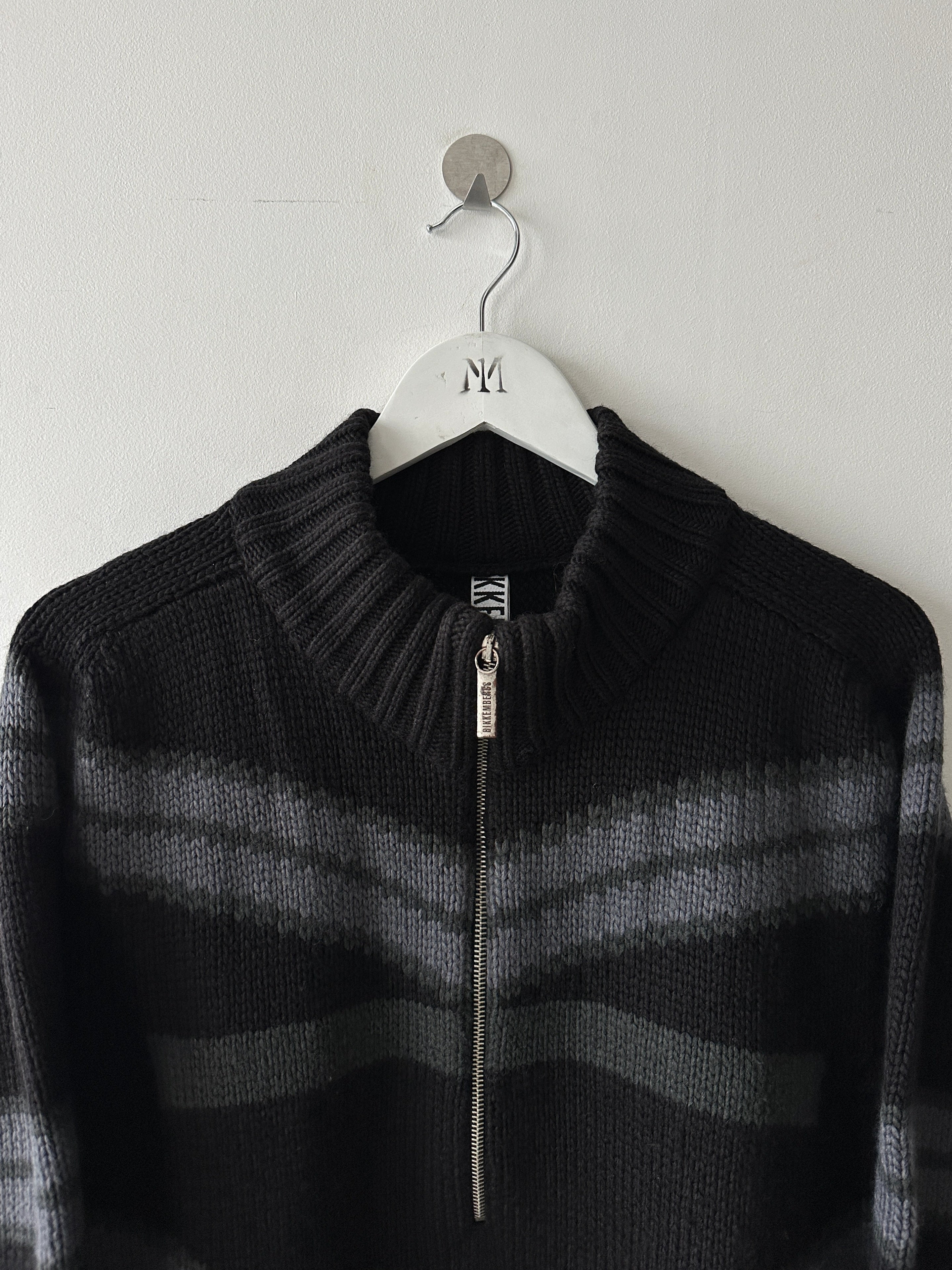 BIKKEMBERGS - F/W 2006 TURTLENECK CHUNKY KNIT JUMPER