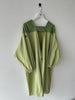 ISSEY MIYAKE IM - 1980s BI-COLOUR TUNIC JACKET WITH BACK POCKETS