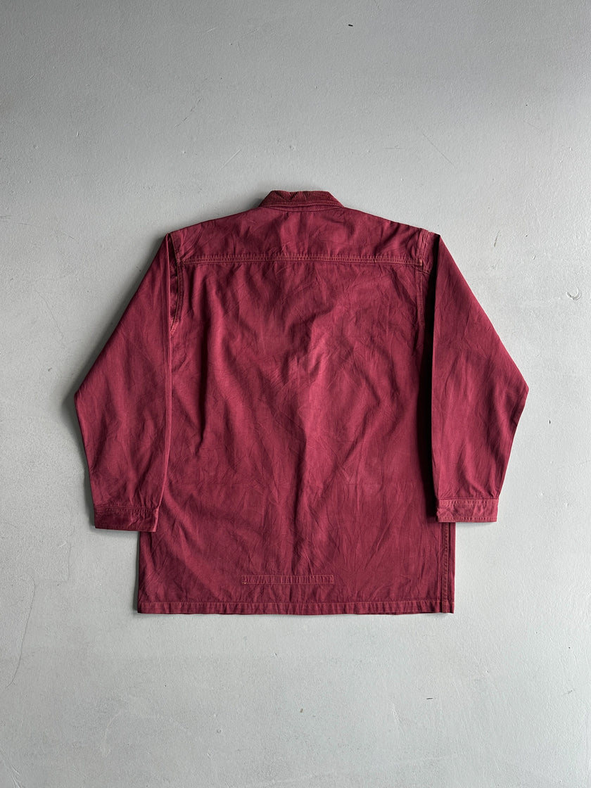 MARITHÉ + FRANÇOIS GIRBAUD - 1980s FIELD JACKET WITH CORDUROY DETAILS