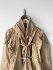 MARITHÉ + FRANÇOIS GIRBAUD - F/W 2008 RUCHED FRONT ADJUSTABLE WOOL JACKET