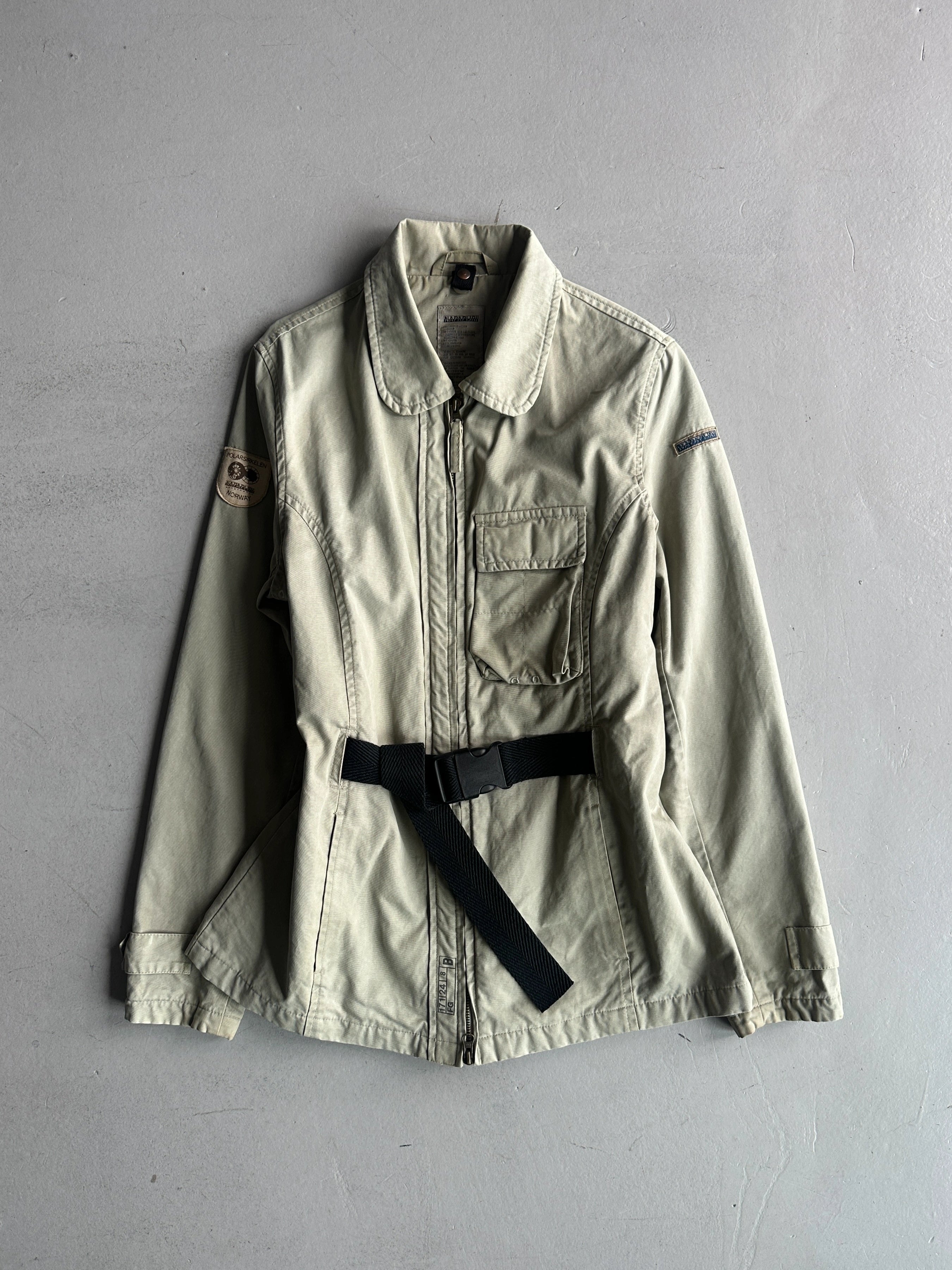 NAPAPIJRI - 2000s JACKET WITH WEBBING BELT
