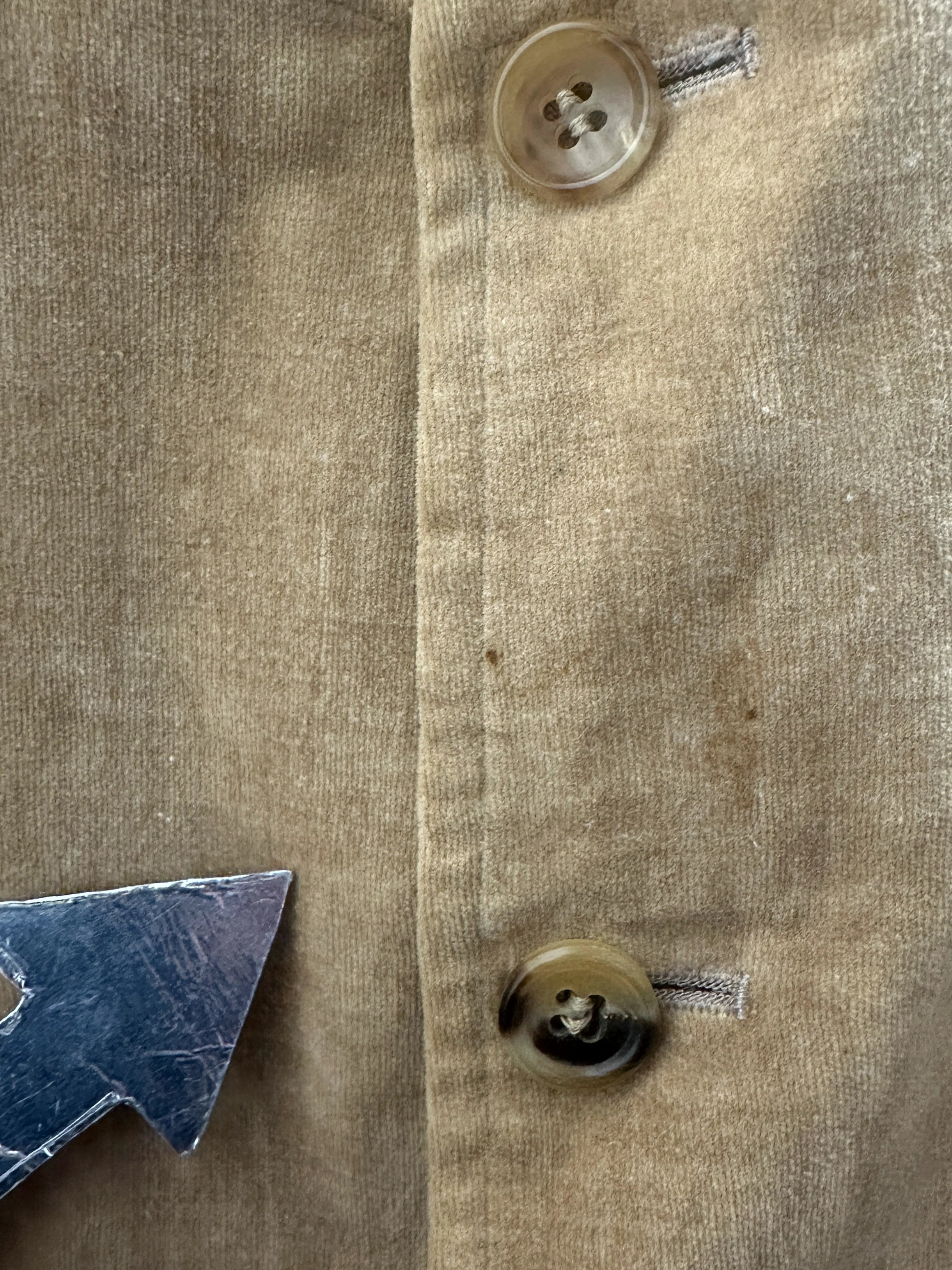 COMME DES GARÇONS - F/W 1990 CROP FIT BLAZER WITH QUILTED SLEEVE