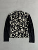 YOHJI YAMAMOTO Y's - S/S 2002 FLORAL BACK LINEN CARDIGAN