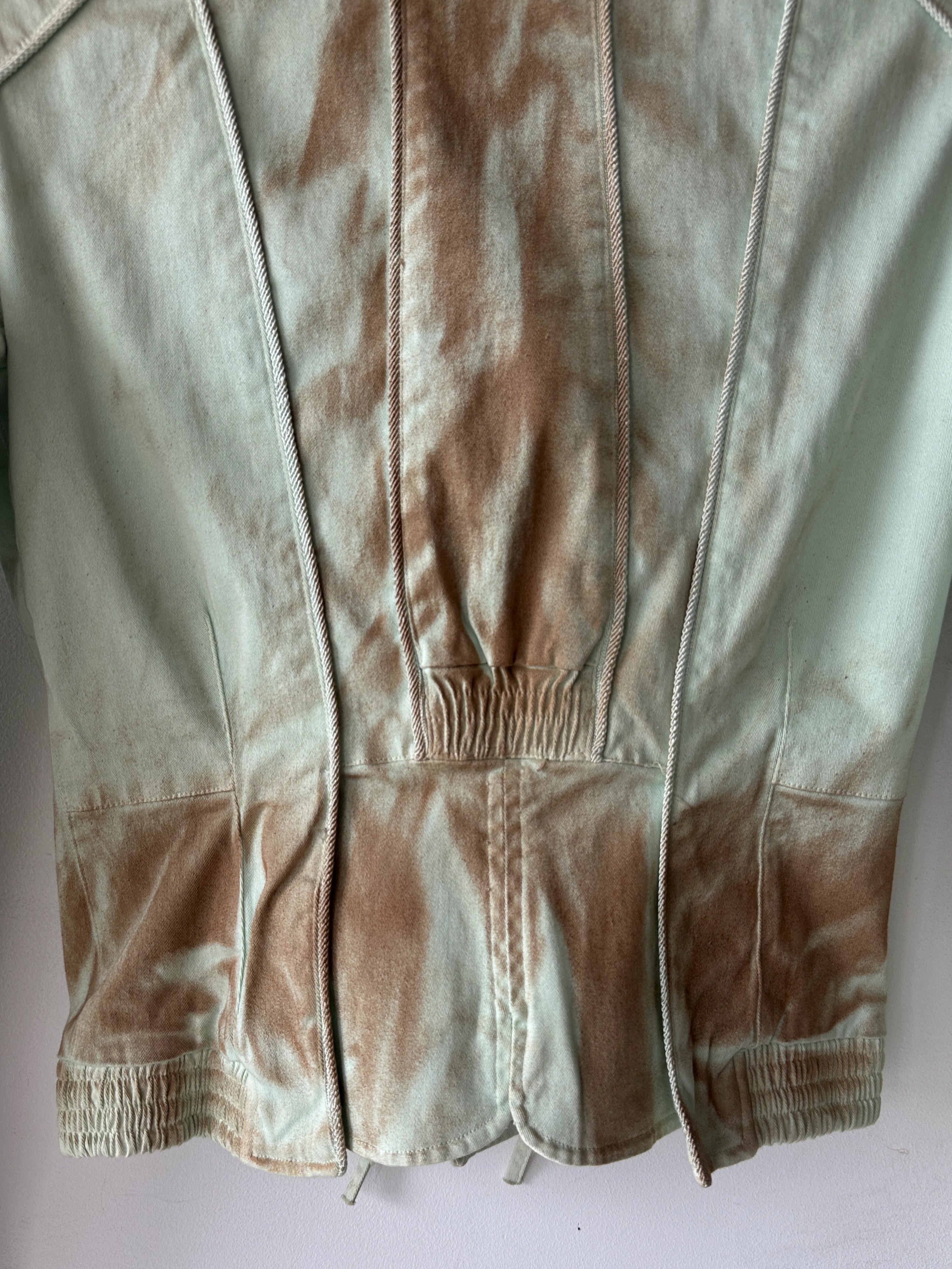 GAETANO NAVARRA - early 2000s CORSET FIT JACKET