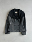 EMPORIO ARMANI - F/W 2002 METALLIC FINISH DOUBLE BREASTED JACKET