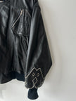 KANSAI YAMAMOTO - 1990s LEATHER BOMBER JACKET