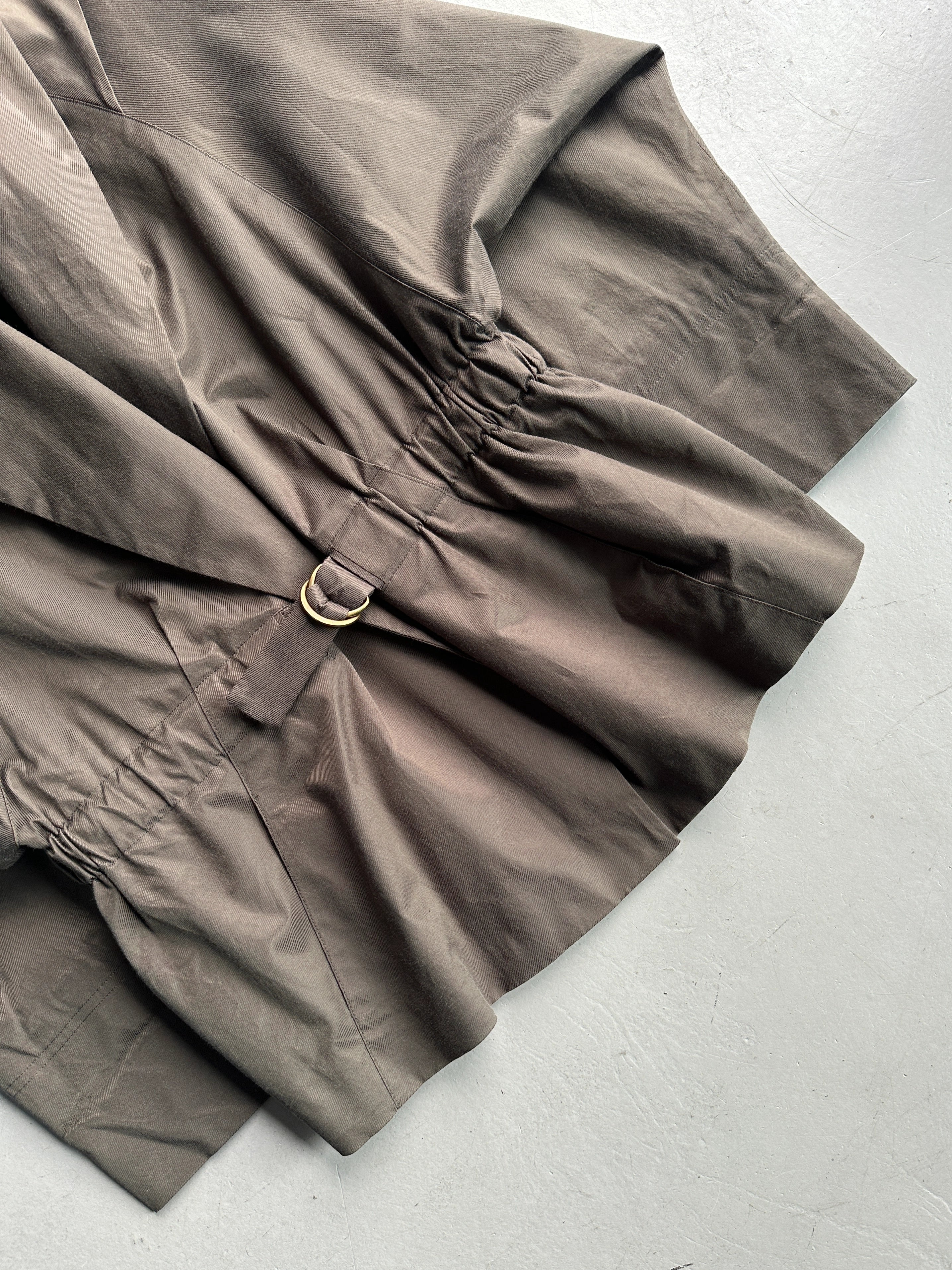 PLEIN SUD - 1990s EXAGGERATED SHAWL COLLAR JACKET