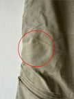 GAETANO NAVARRA - S/S 2004 2 IN 1 TROUSERS SHORTS WITH ZIP DETAILS