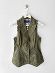BURBERRY BLUE LABEL - early 2000s BUTTONED VEST GILET