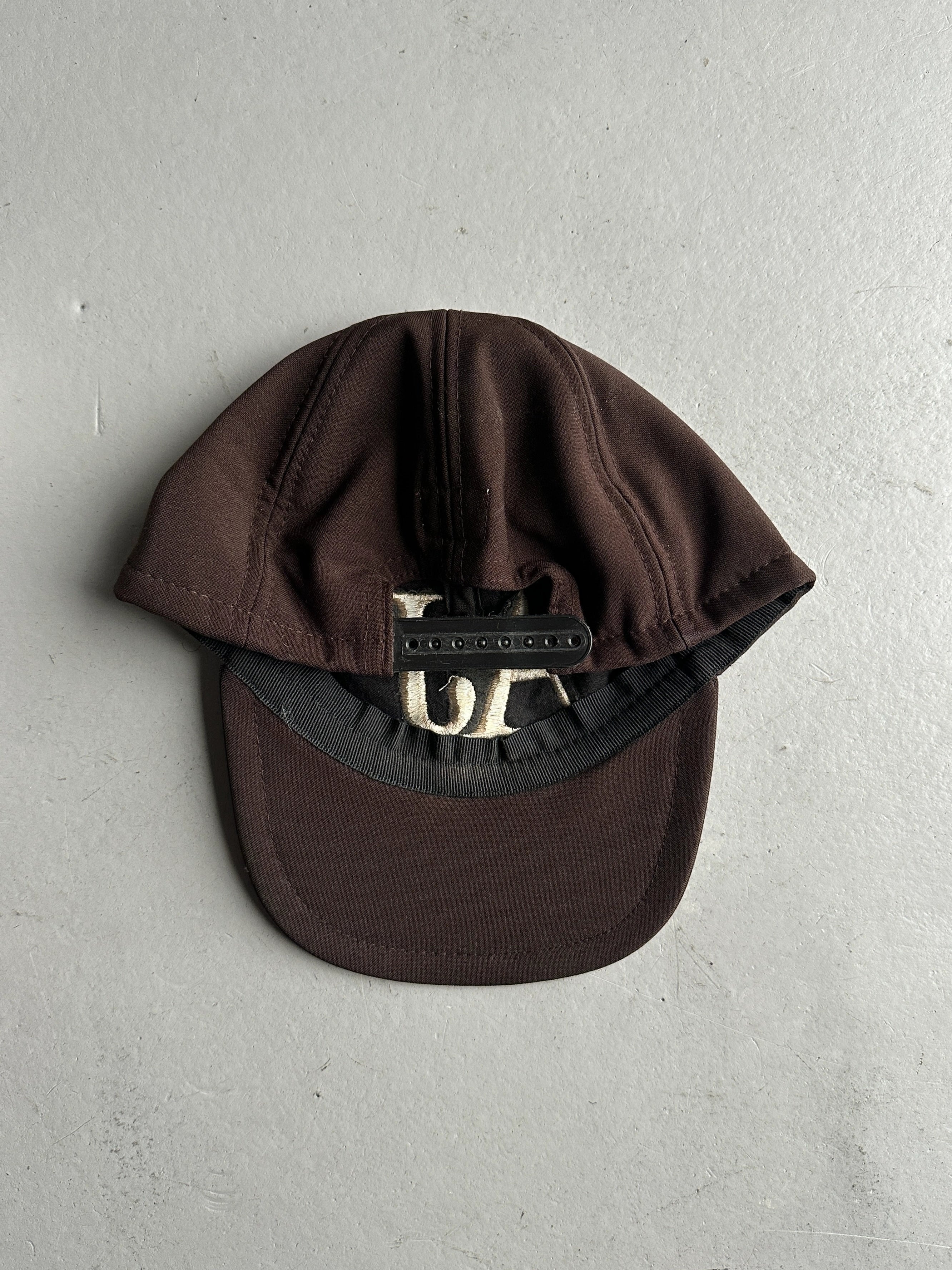 ARMANI JEANS - F/W 1997 EMBROIDERED LOGO FRONT CAP
