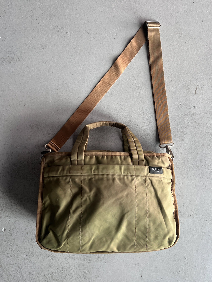YOHJI YAMAMOTO Y'SACCS - 1990s 2 IN 1 NYLON BAG