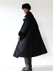 YOHJI YAMAMOTO NOIR - A/W 1996 DOUBLE BREASTED LONG FUR COAT