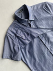 NEIL BARRETT - 2000s BONDAGE HALF SLEEVE SHIRT
