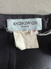 ANDREW GN - S/S 2001 FRONT APPLIQUÉ LAYERED SILK SKIRT