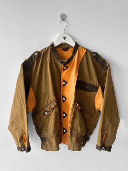 KANSAI YAMAMOTO - 1980s PANELED BOXY FIT JACKET