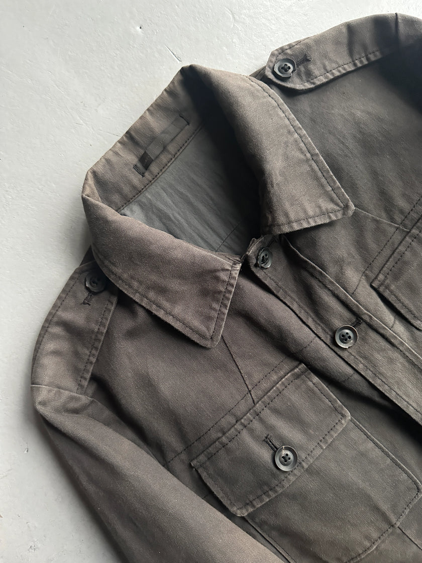 YOHJI YAMAMOTO Y's - A/W 2006 STRAIGHT FIT CARGO JACKET