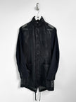 COMME DES GARÇONS - S/S 2025 PERFORATED MESH JACKET WITH CONSTRASTING SLEEVE