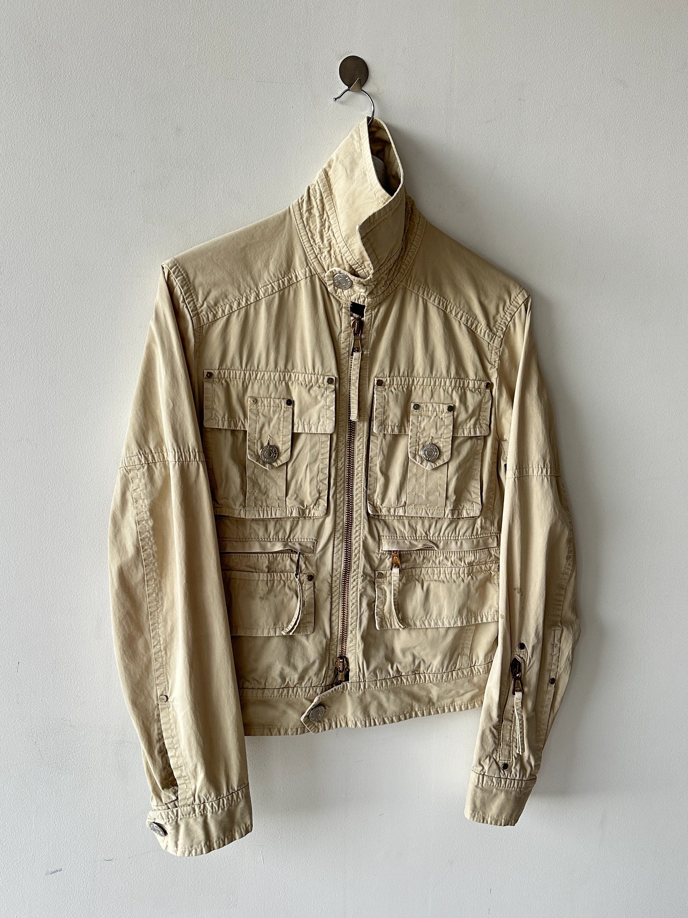 DSQUARED2 - S/S 2004 MULTI POCKET CROP FIT COTTON JACKET