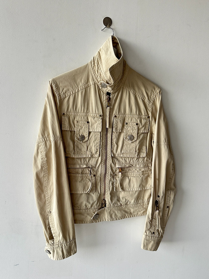 DSQUARED2 - S/S 2004 MULTI POCKET CROP FIT COTTON JACKET