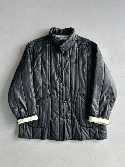 ARMANI JEANS - 1990s PADDED QUILTED JACKET