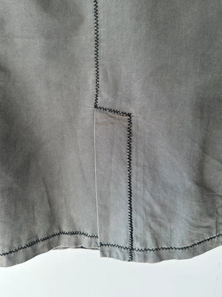BIKKEMBERGS - S/S 2008 JACKET WITH LEATHER PANELS