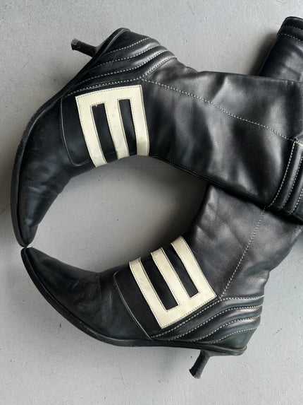 ETRO - F/W 2001 POINTED TOE KITTEN HEELS BOOTS