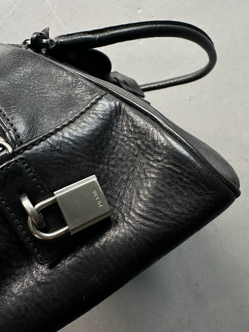 PRADA - A/W 2001 BOSTON LEATHER BAG