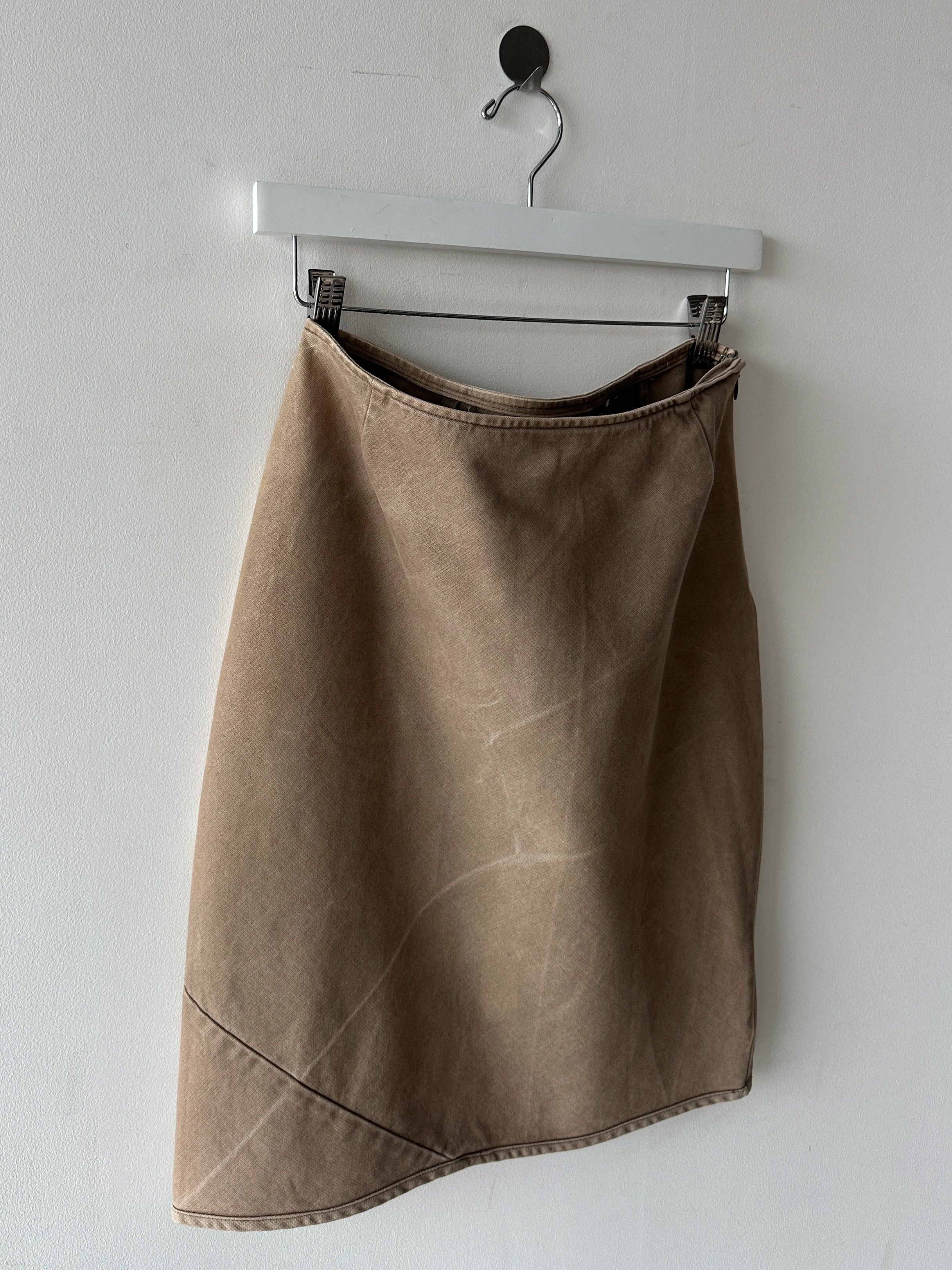 HELMUT LANG -  PROTOTYPE S/S 1997 REFLECTIVE TAPE SKIRT