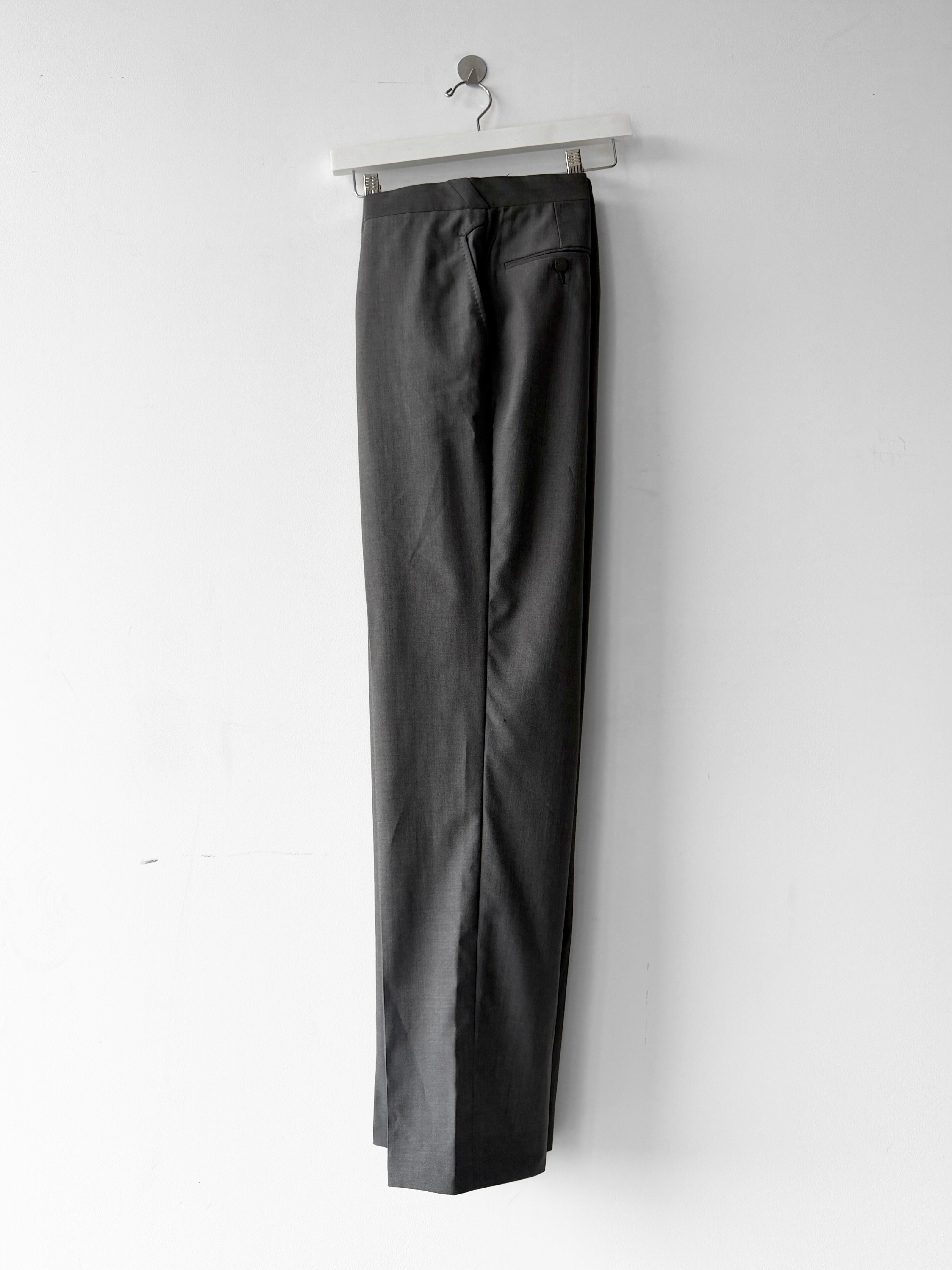 THIERRY MUGLER - 1990s STRAIGHT FIT TAILORED TROUSERS