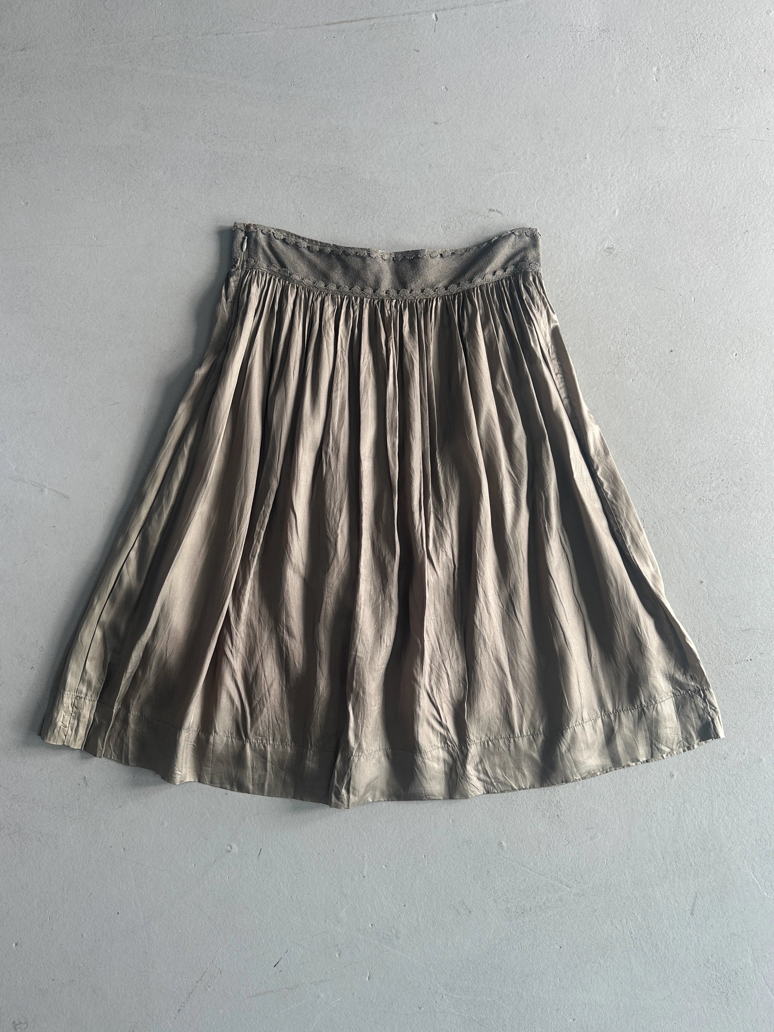 ISABEL MARANT - F/W 2006 SAMPLE SATIN SKIRT