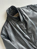 ARMANI JEANS - 1990s STRAIGHT FIT LEATHER JACKET