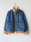 EMPORIO ARMANI – 1980s DENIM & MOUTON BLOUSON