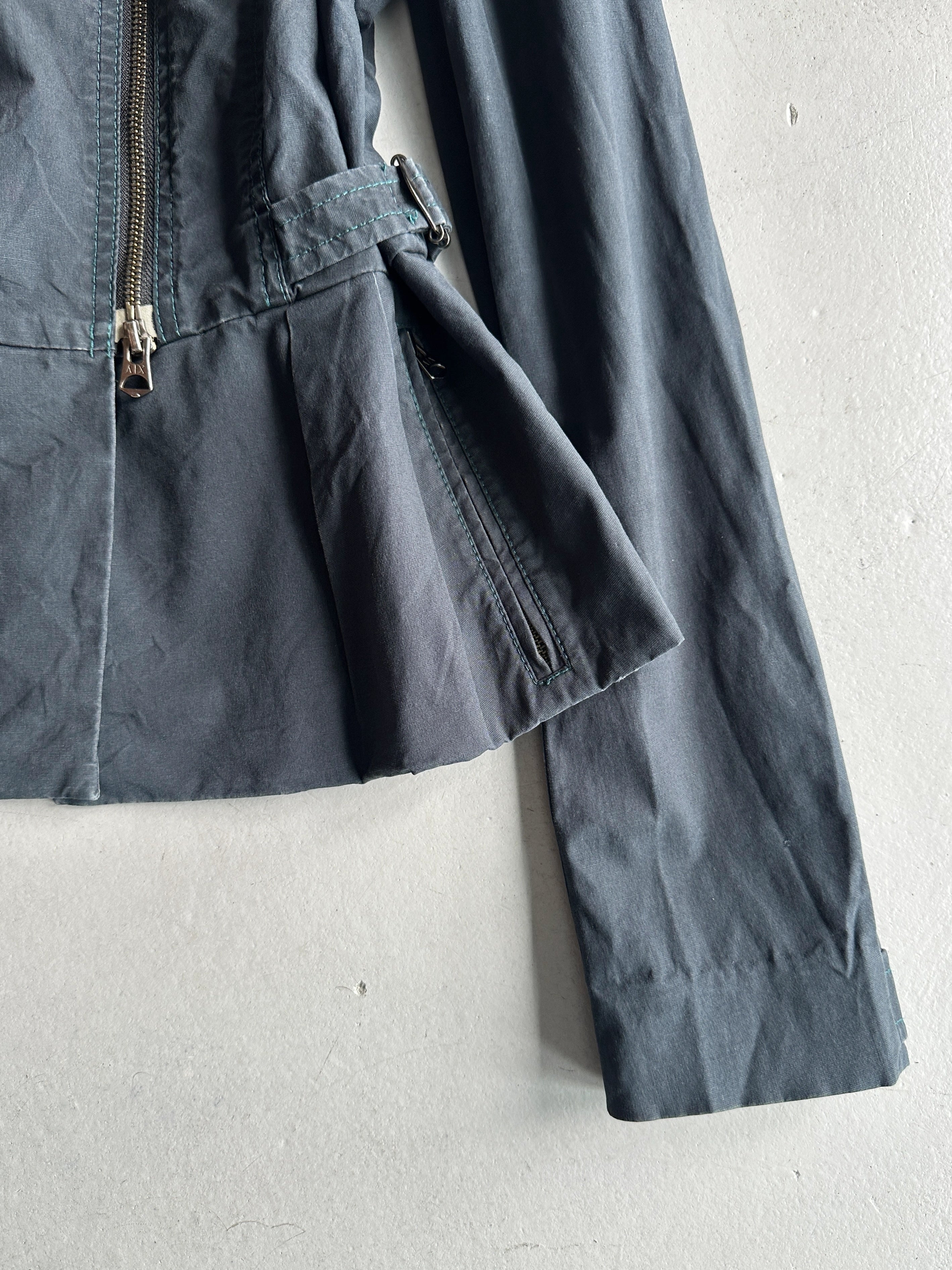 ARMANI EXCHANGE - 2000s PEPLUM HEM JACKET