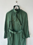MIU MIU - early 2000s DOUBLE BREASTED TRENCH COAT