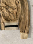 ARMANI JEANS - 1990s SUEDE BOMBER JACKET