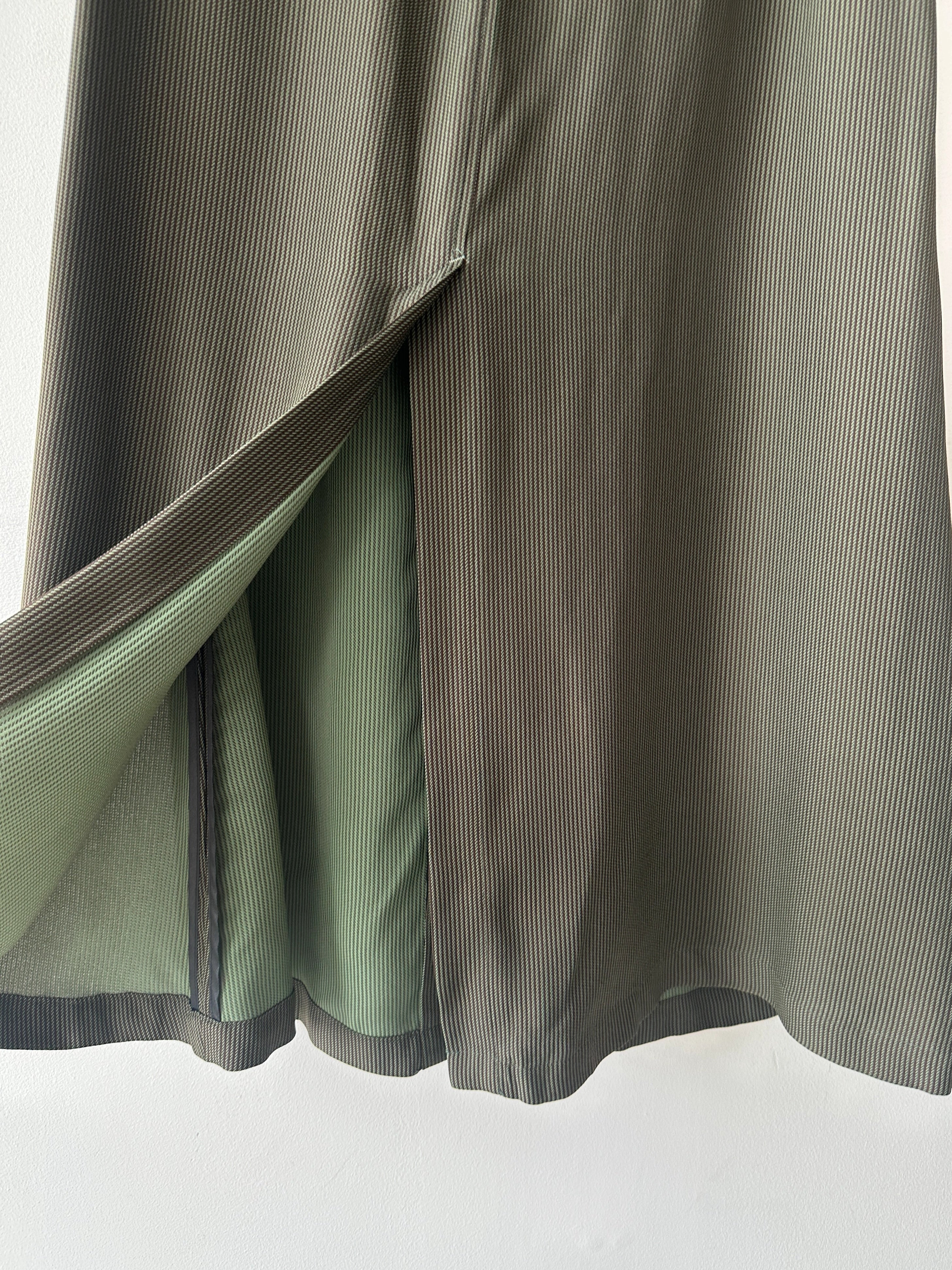 JAPANESE LABEL 2000s MAXI SKIRT WITH SIDE POCKETS