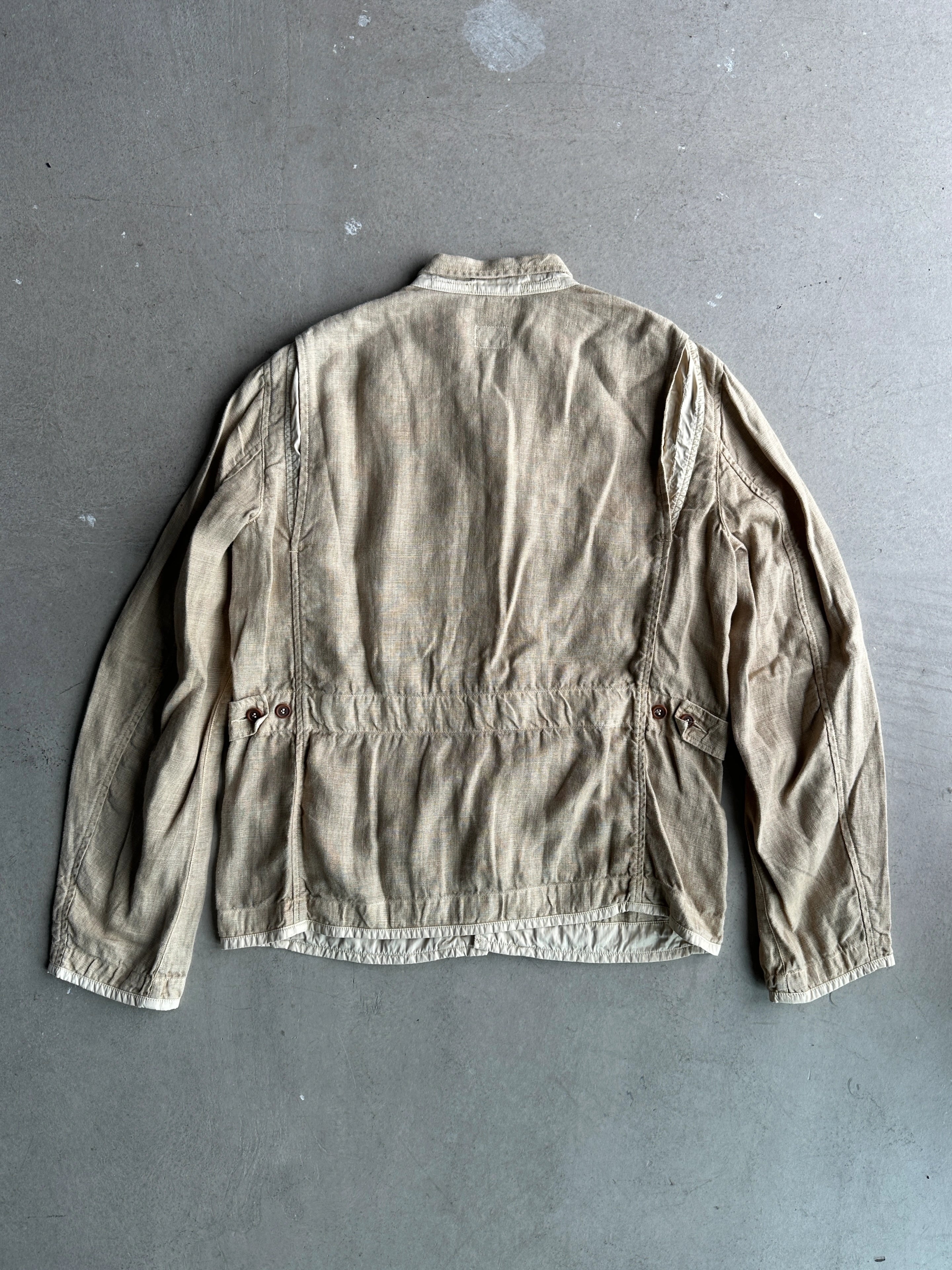 C.P. COMPANY - 1980s LINEN JACKET